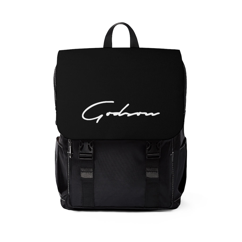 Signature Logo Casual Shoulder Backpack - GODSON