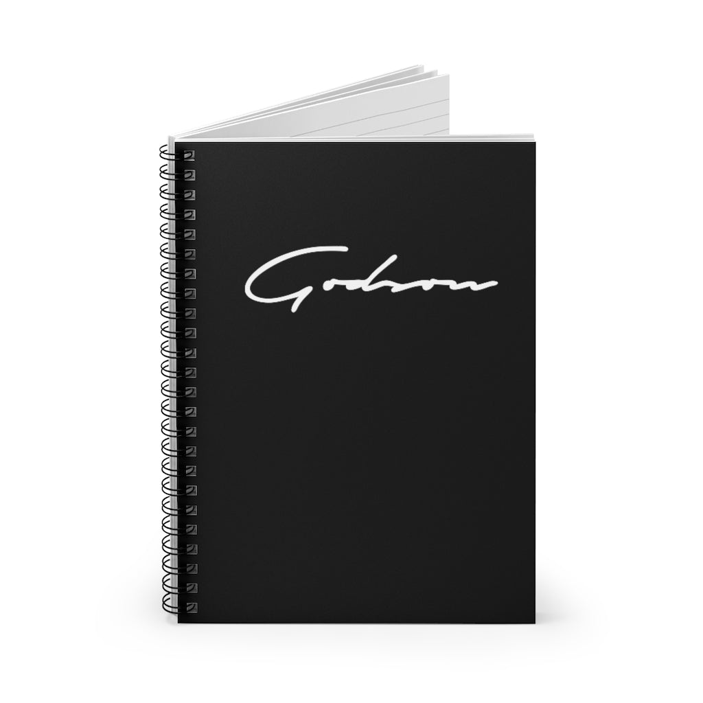 Signature Logo Spiral Notebook - Ruled Line - GODSON