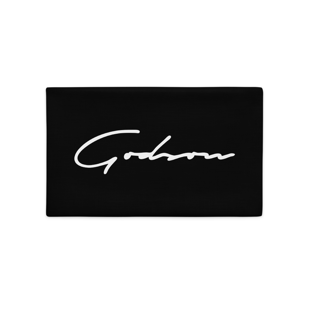 Signature Logo Premium Pillow Case - GODSON