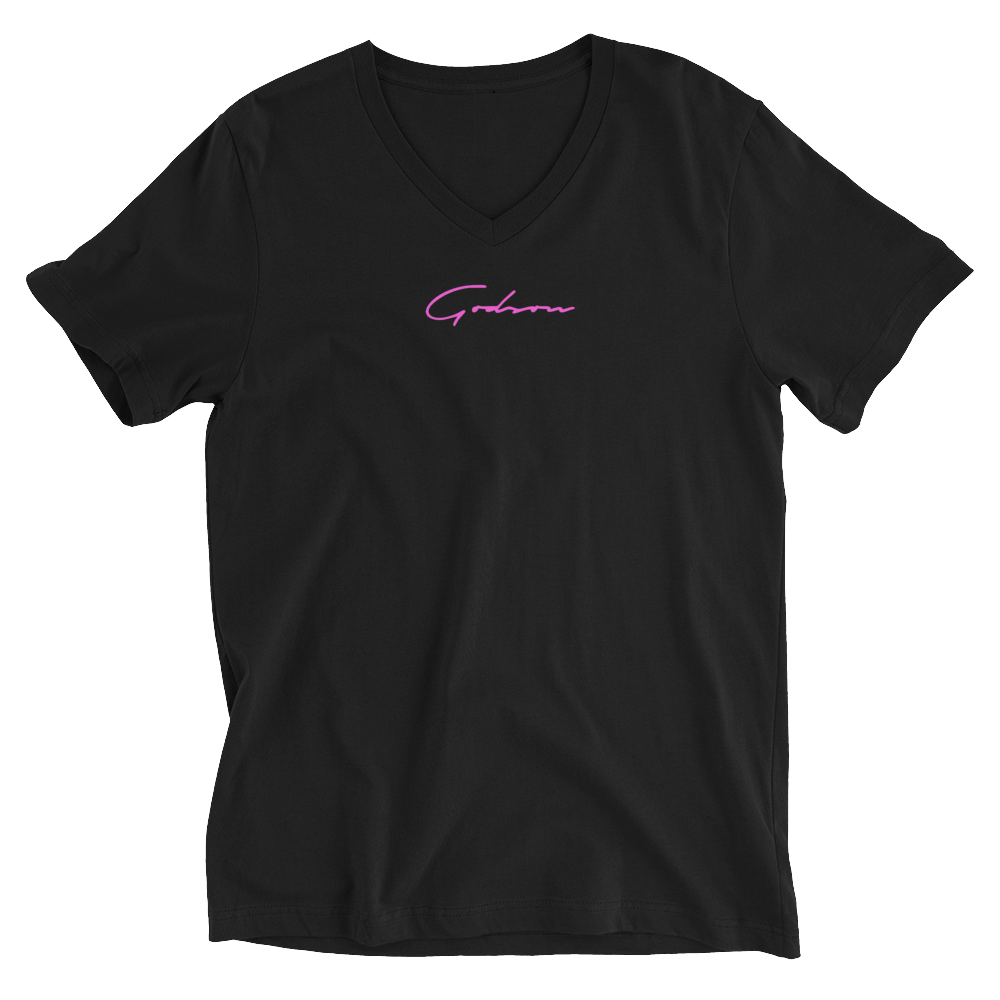 Women's Signature Logo V-Neck T-Shirt - GODSON