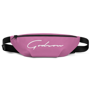 Pink Signature Logo Fanny Pack - GODSON