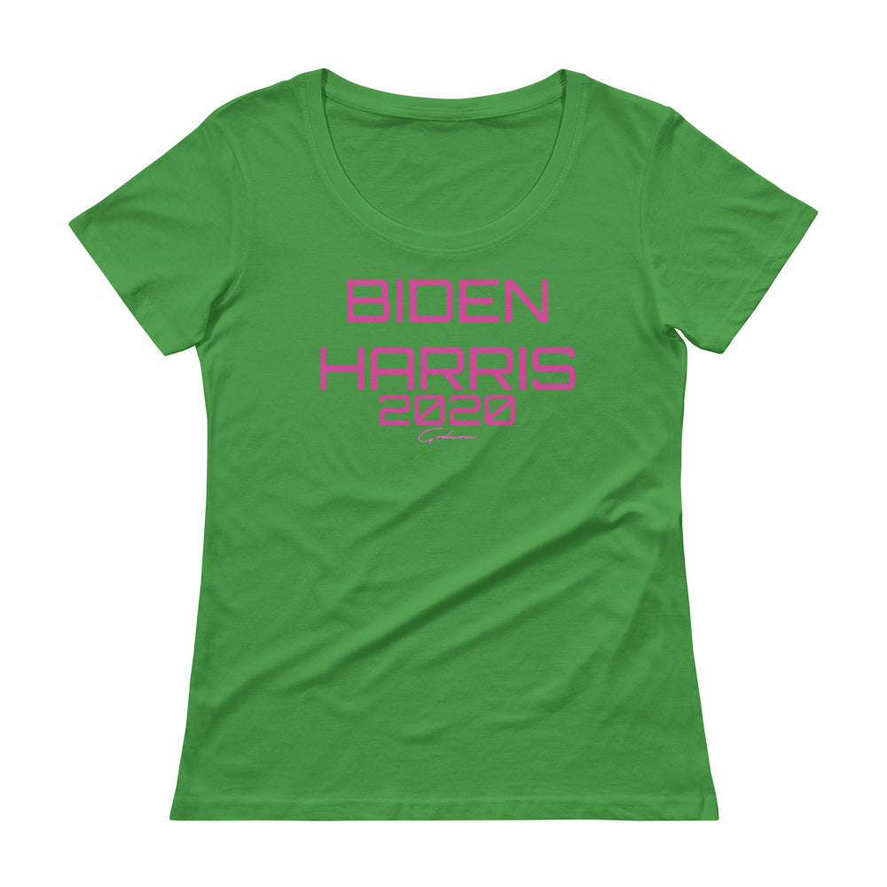 Ladies'  BIDEN HARRIS Scoopneck T-Shirt - GODSON