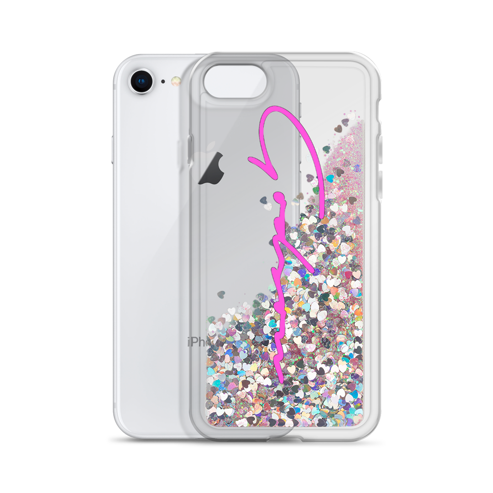 Signature Logo Liquid Glitter Phone Case - GODSON